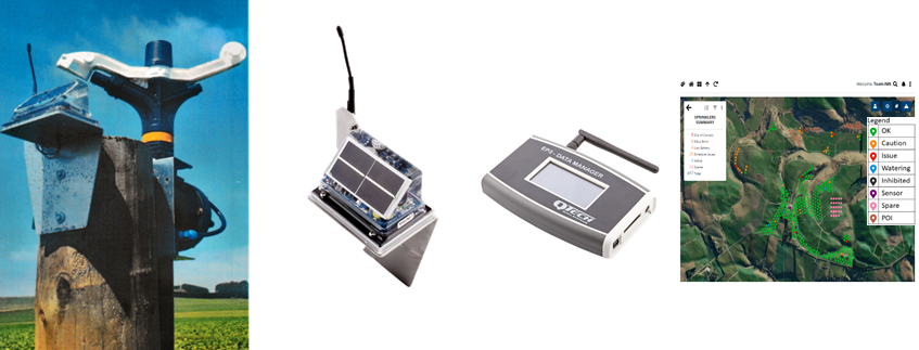 Solid set irrigation controller