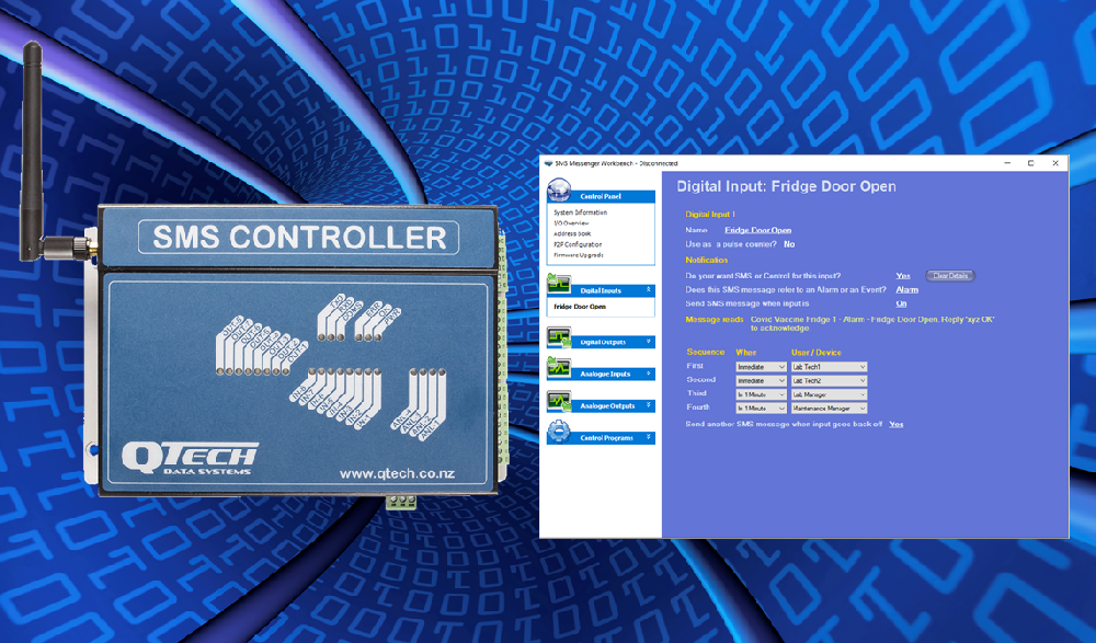 SMS Controller covid-19 vaccine