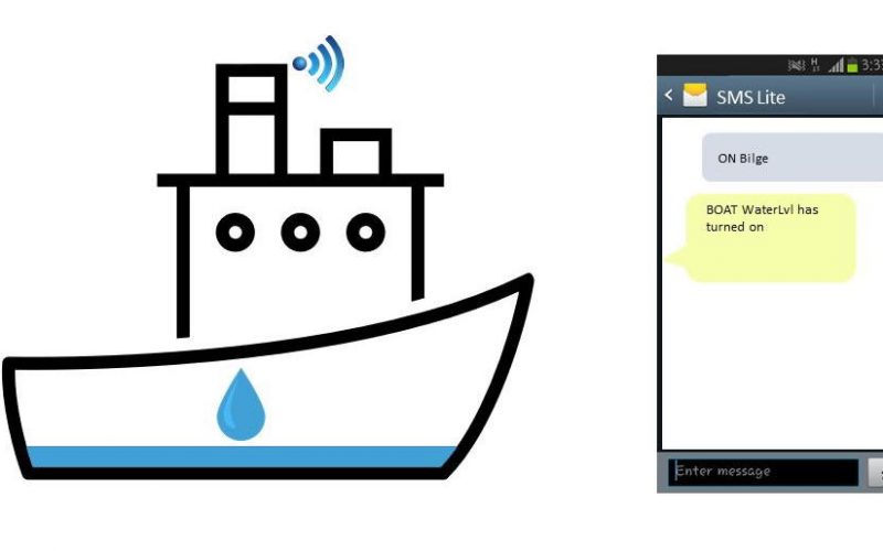 Bilge pump monitoring SMS Lite