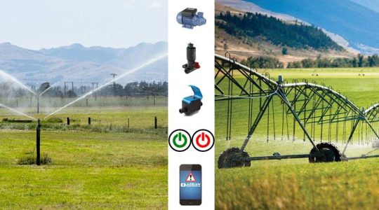 Irrigation control solutions - remote control