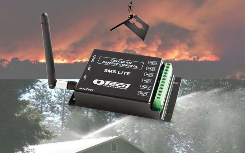 bushfire sprinkler control SMS Lite