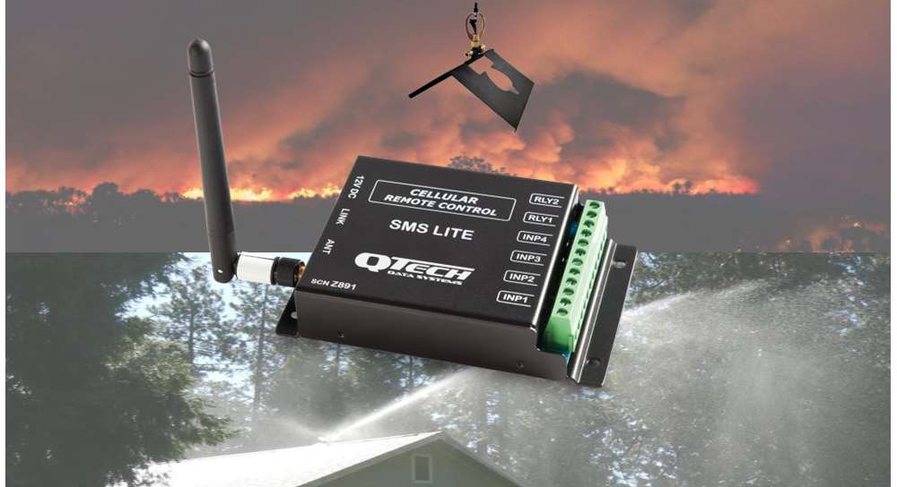bushfire sprinkler control SMS Lite